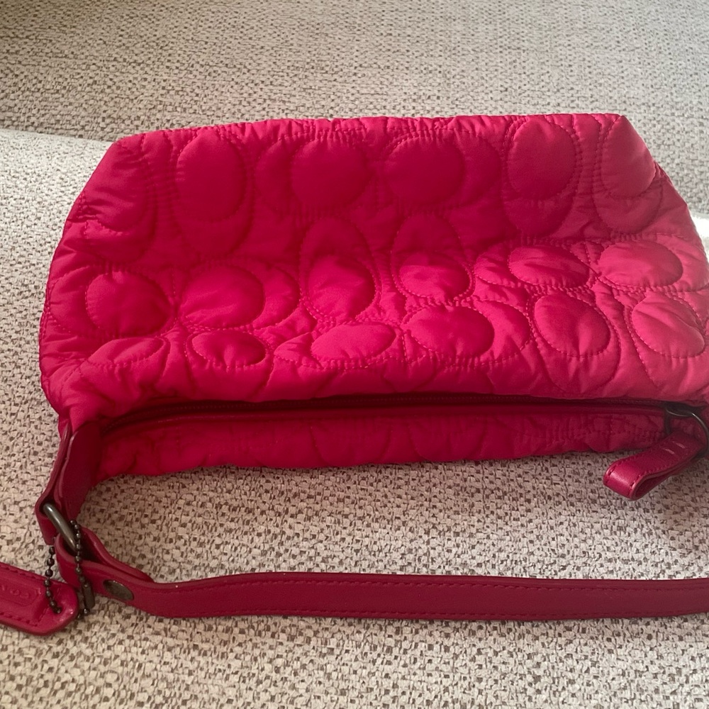Coach Vintage Soho 6791 pink Quilted Shoulder Bag - Picture 4 of 5